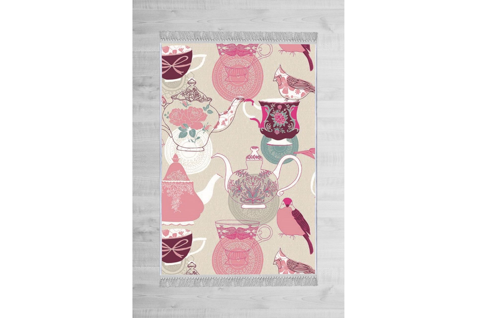 Homefesto Matto 80x300 cm - Monivärinen/Sametti - Kodintekstiilit & matot - Matto - Itämainen matto - Persialainen matto