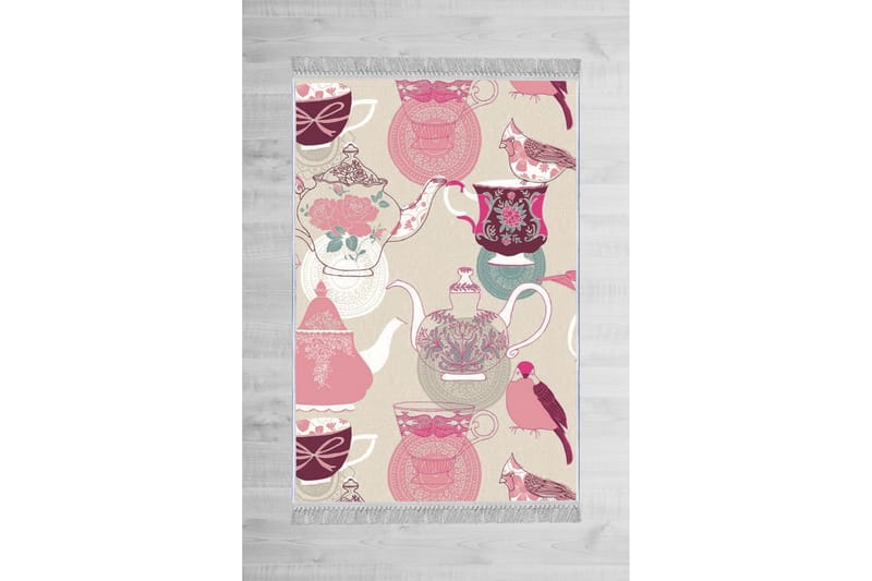 Homefesto Matto 80x300 cm - Monivärinen/Sametti - Kodintekstiilit & matot - Matto - Itämainen matto - Persialainen matto