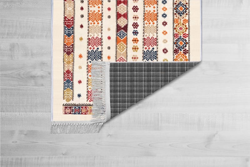 Homefesto Matto 80x300 cm - Monivärinen/Sametti - Kodintekstiilit & matot - Matto - Itämainen matto - Persialainen matto