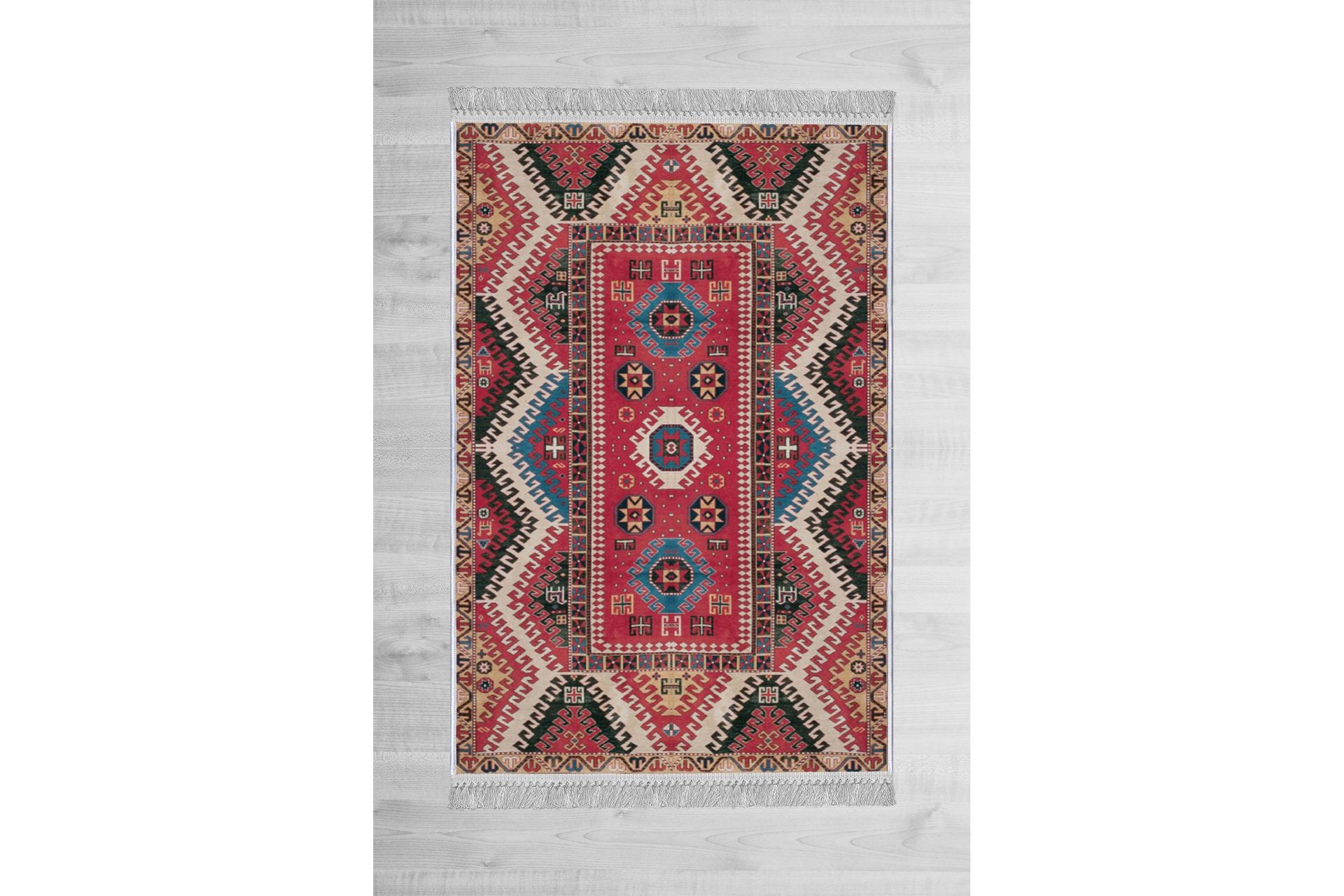 Homefesto Matto 80x300 cm - Monivärinen/Sametti - Kodintekstiilit & matot - Matto - Itämainen matto - Persialainen matto