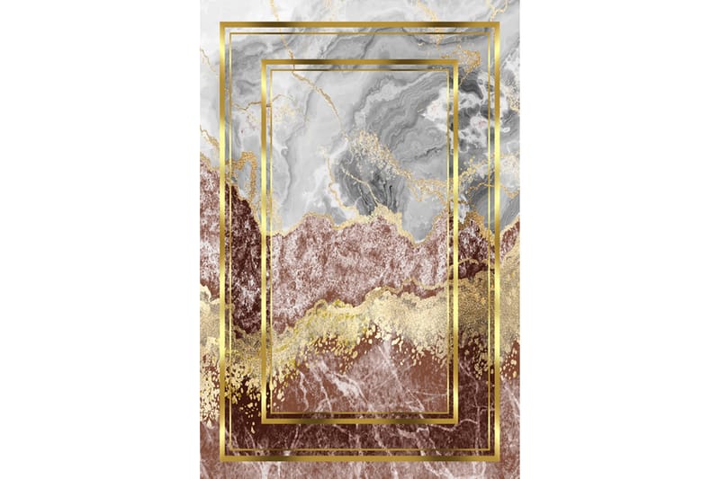 Homefesto Matto 80x300 cm - Monivärinen/Sametti - Kodintekstiilit & matot - Matto - Itämainen matto - Persialainen matto