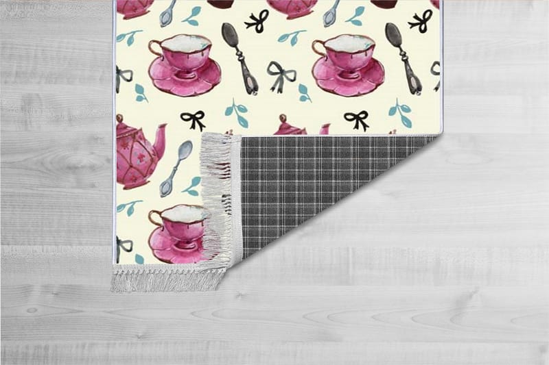 Homefesto Matto 80x300 cm - Monivärinen/Sametti - Kodintekstiilit & matot - Matto - Itämainen matto - Persialainen matto