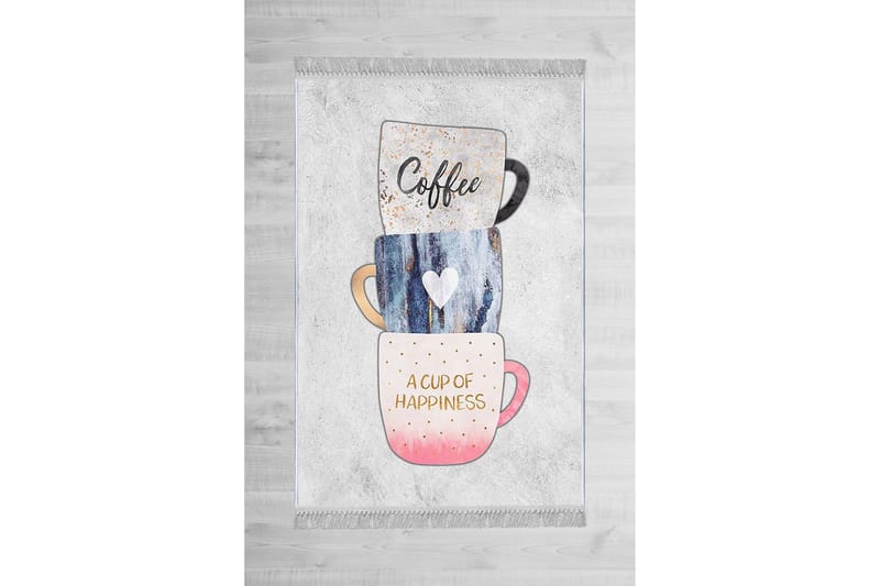 Homefesto Matto 80x300 cm, Monivärinen/Sametti