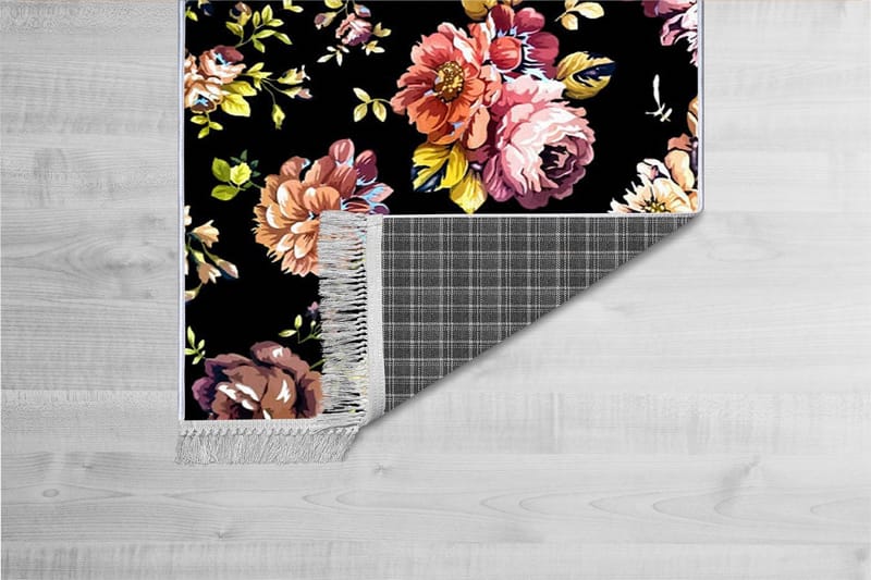 Homefesto Matto 80x300 cm, Monivärinen/Sametti