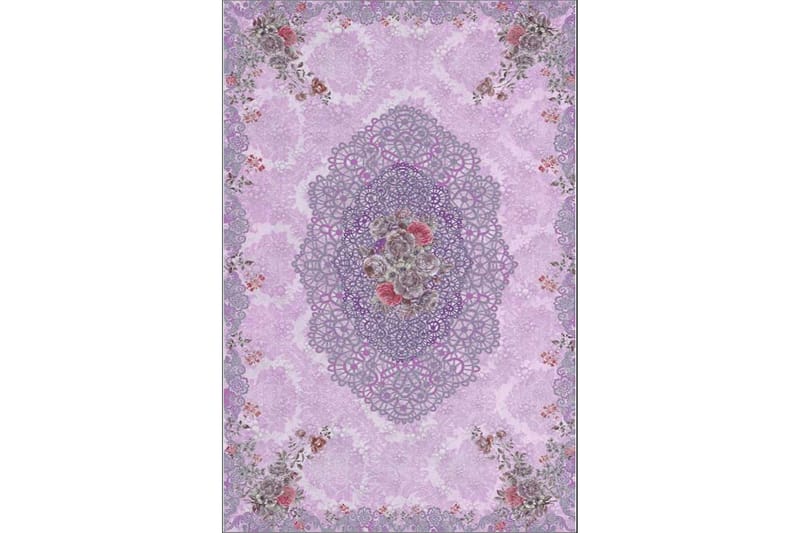 Homefesto Matto 80x300 cm, Monivärinen/Sametti