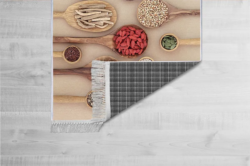 Homefesto Matto 80x300 cm, Monivärinen/Sametti