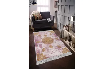 Homefesto Matto 80x300 cm - Monivärinen/Sametti - Kodintekstiilit & matot - Matto - Itämainen matto - Persialainen matto