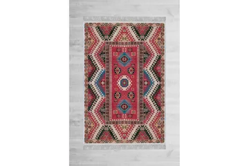 Homefesto Matto 80x300 cm - Monivärinen/Sametti - Kodintekstiilit & matot - Matto - Itämainen matto - Persialainen matto