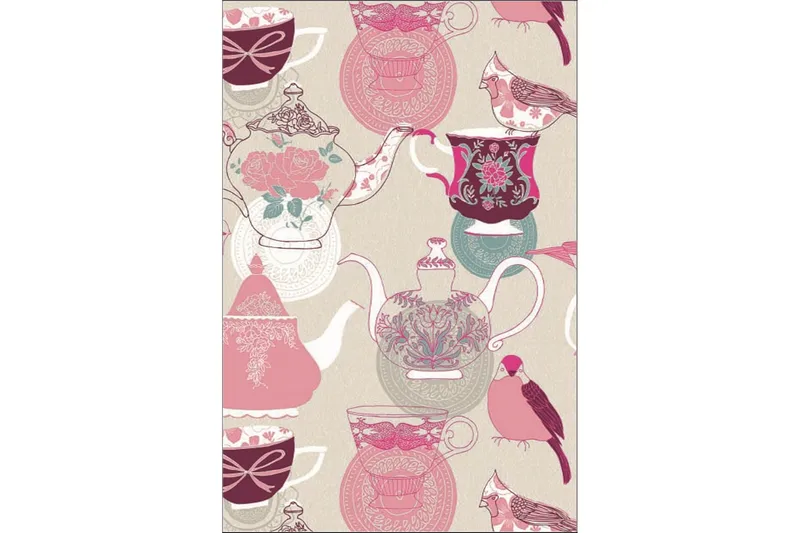 Homefesto Matto 80x300 cm - Monivärinen/Sametti - Kodintekstiilit & matot - Matto - Itämainen matto - Persialainen matto