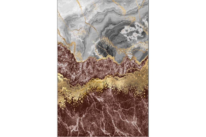 Homefesto Matto 80x300 cm, Monivärinen/Sametti