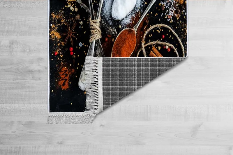 Homefesto Matto 80x300 cm, Monivärinen/Sametti