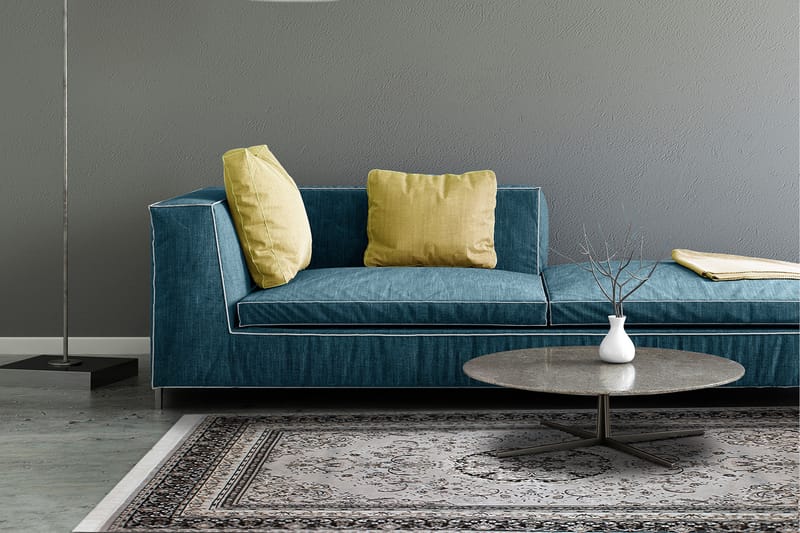 Itämainen Matto Casablanca Medallion 160x230 cm Hopea - Hopea - Kodintekstiilit & matot - Matto - Itämainen matto