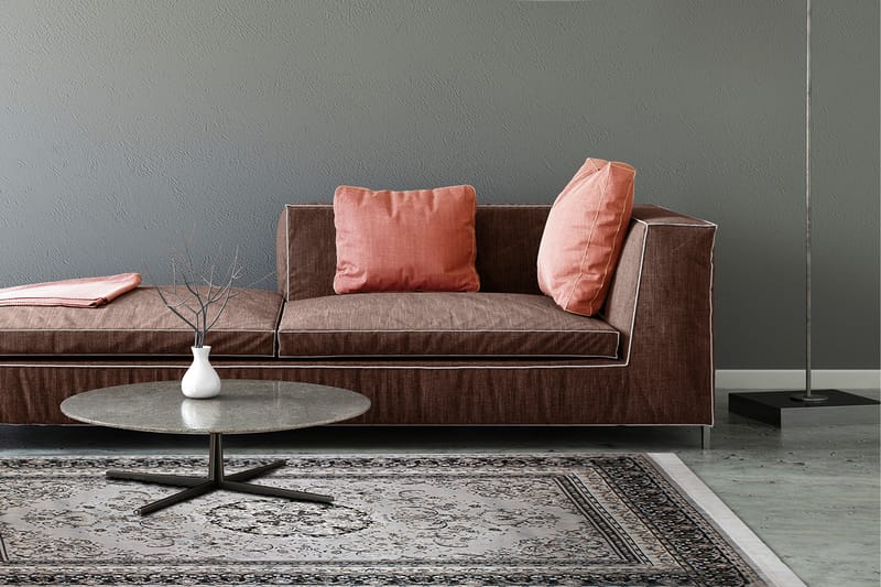 Itämainen Matto Casablanca Medallion 160x230 cm Hopea - Hopea - Kodintekstiilit & matot - Matto - Itämainen matto
