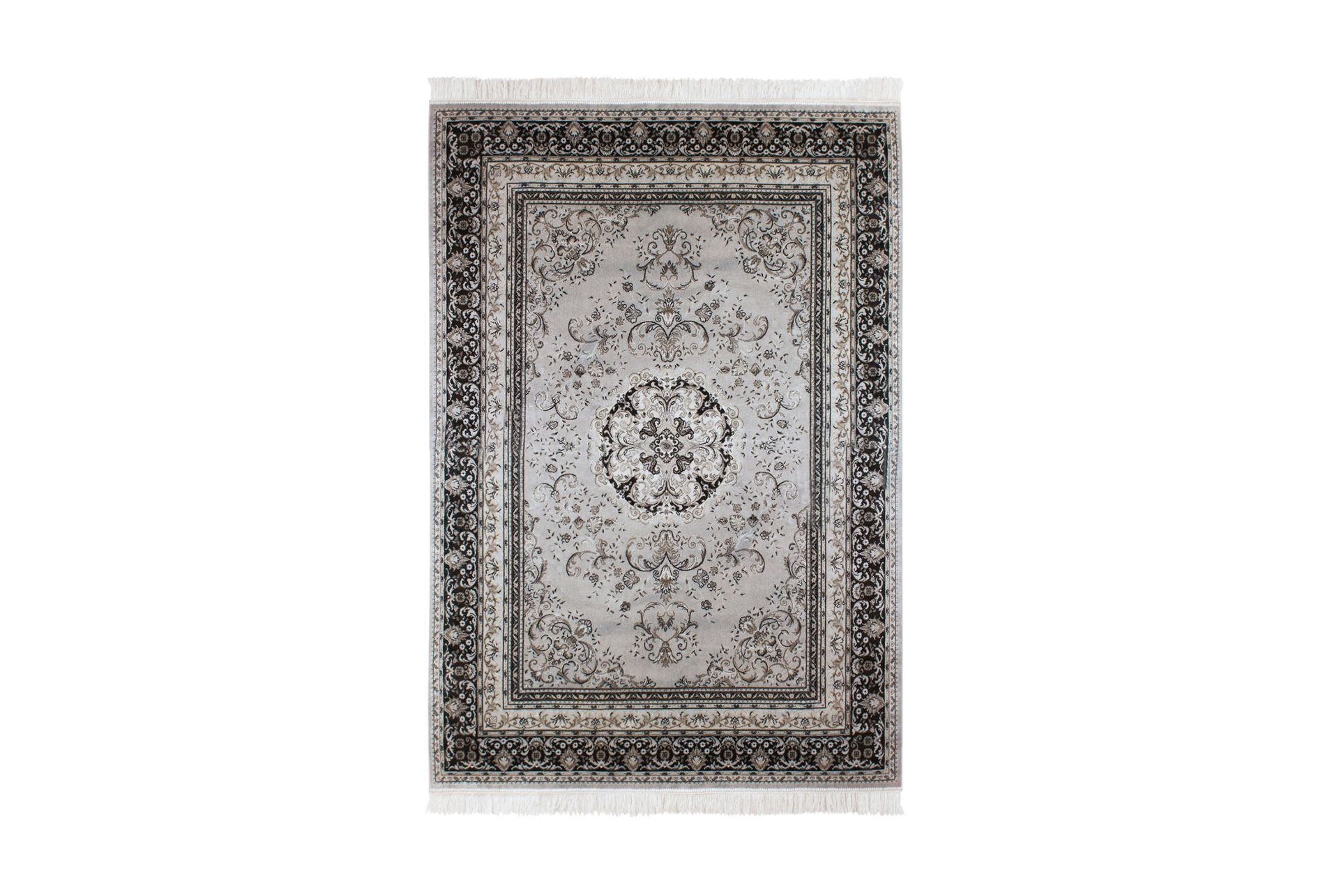 Itämainen Matto Casablanca Medallion 160x230 cm Hopea - Hopea - Kodintekstiilit & matot - Matto - Itämainen matto
