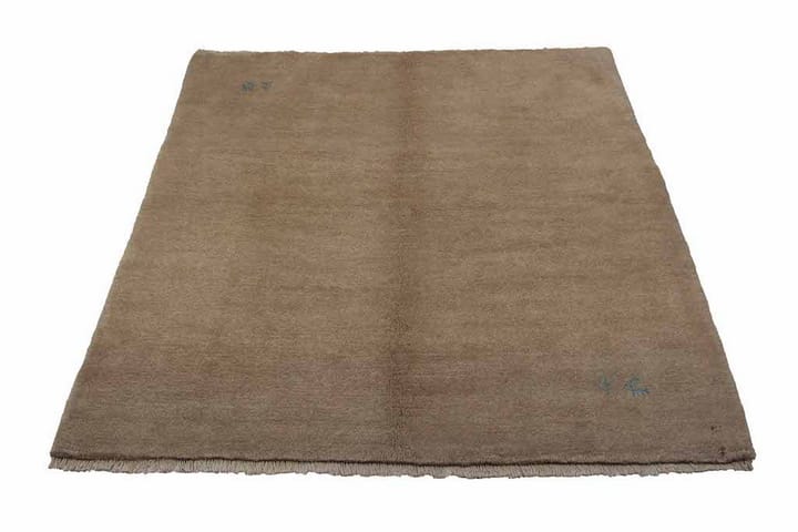 Käsinsolmittu Gabbeh Shiraz Villa Beige 154x178cm - Beige - Persialainen matto - Itämainen matto - Käsintehdyt matot