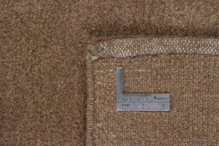 Käsinsolmittu Gabbeh Shiraz Villa Beige 155x183cm - Beige - Persialainen matto - Itämainen matto - Käsintehdyt matot