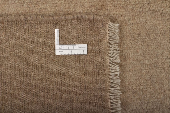 Käsinsolmittu Gabbeh Shiraz Villa Beige 173x233cm - Beige - Persialainen matto - Itämainen matto - Käsintehdyt matot
