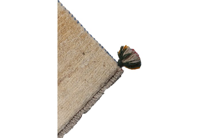 Käsinsolmittu Gabbeh Shiraz Villa Beige 79x145cm - Beige - Itämainen matto - Käsintehdyt matot - Persialainen matto