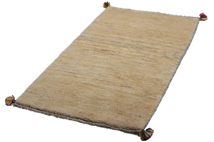 Käsinsolmittu Gabbeh Shiraz Villa Beige 79x145cm - Beige - Itämainen matto - Käsintehdyt matot - Persialainen matto