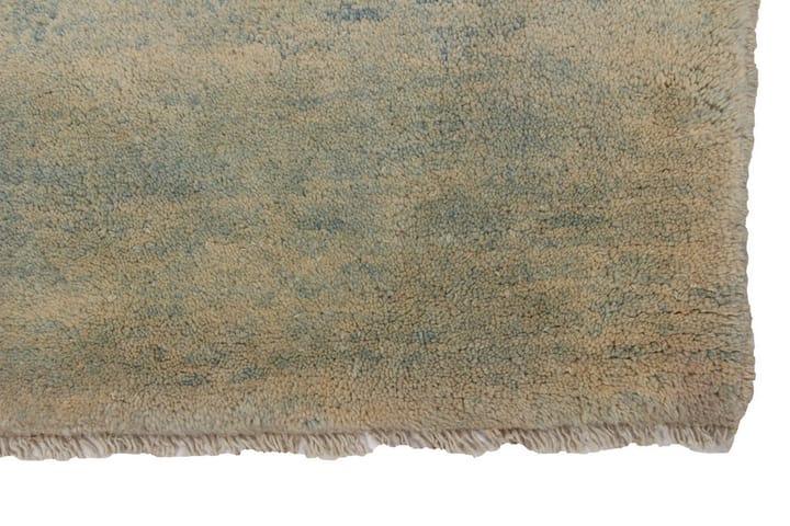 Käsinsolmittu Gabbeh Shiraz Villa Kerma/Sininen 165x185cm - Sininen/Kerma - Persialainen matto - Itämainen matto - Käsintehdyt matot