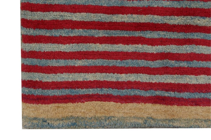 Käsinsolmittu Gabbeh Shiraz Villa Moniväri 85x112cm - Monivärinen - Persialainen matto - Itämainen matto - Käsintehdyt matot