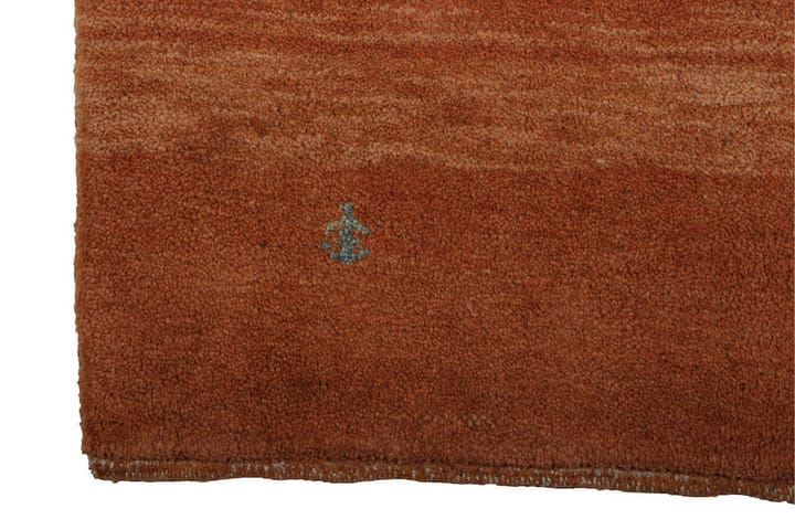 Käsinsolmittu Gabbeh Shiraz Villa Oranssi 87x126cm - Oranssi - Persialainen matto - Itämainen matto - Käsintehdyt matot