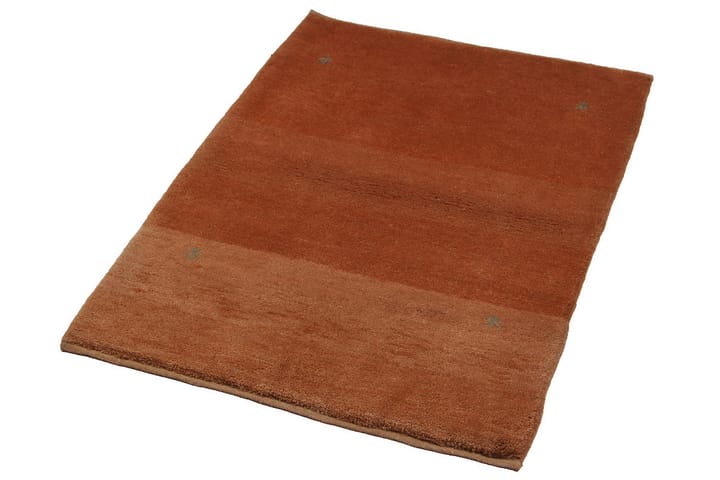 Käsinsolmittu Gabbeh Shiraz Villa Oranssi 88x115cm - Oranssi - Persialainen matto - Itämainen matto - Käsintehdyt matot
