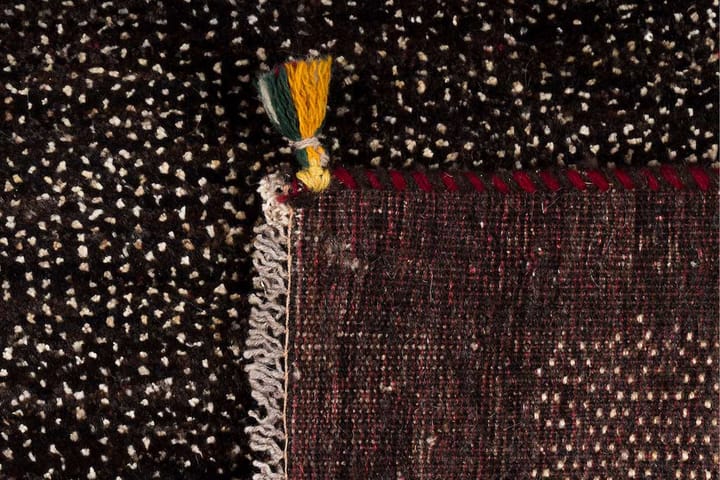 Käsinsolmittu Gabbeh Shiraz Villa Ruskea/Kerma 71x138cm - Ruskea/Kerma - Persialainen matto - Itämainen matto - Käsintehdyt matot