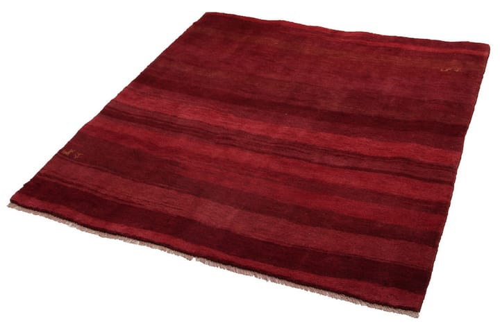 Käsinsolmittu Gabbeh Shiraz Villa Punainen 178x200cm - Punainen - Persialainen matto - Itämainen matto - Käsintehdyt matot