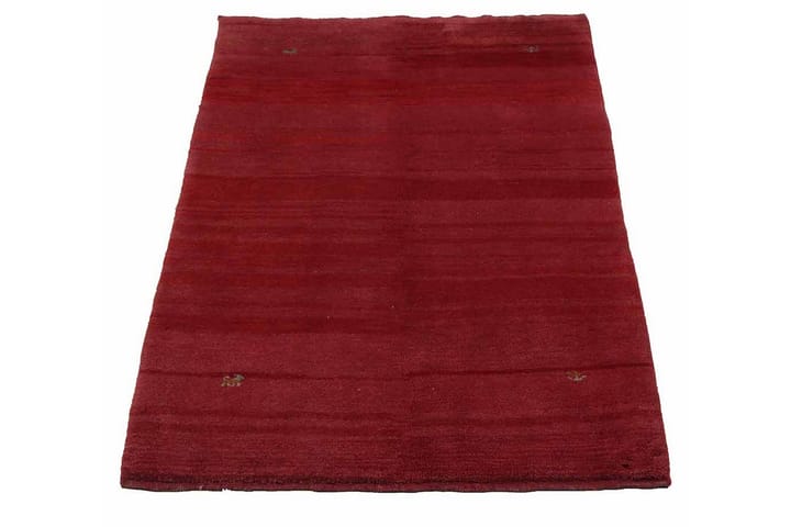 Käsinsolmittu Gabbeh Shiraz Villa Punainen 101x137cm - Punainen - Persialainen matto - Itämainen matto - Käsintehdyt matot