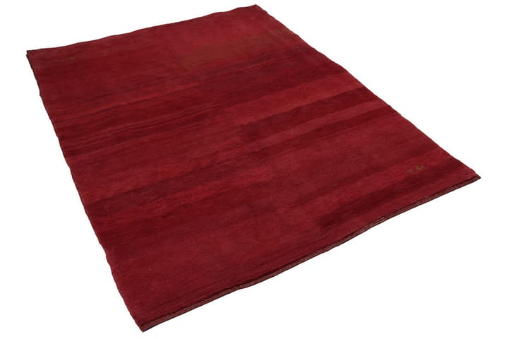 Käsinsolmittu Gabbeh Shiraz Villa Punainen 178x235cm - Punainen - Persialainen matto - Itämainen matto - Käsintehdyt matot