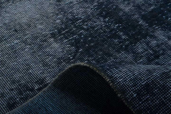 Käsinsolmittu Persialainen matto 146x207 cm Vintage - Tummansininen/Sininen - Persialainen matto - Itämainen matto