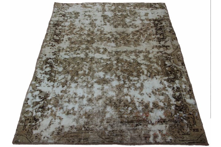 Käsinsolmittu Persialainen Matto 110x160 cm Vintage - Beige / Ruskea - Persialainen matto - Itämainen matto