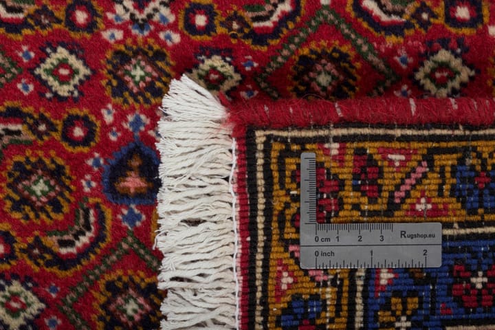 Käsinsolmittu persialainen Matto 195x286 cm - Kupari/Tummansininen - Persialainen matto - Itämainen matto
