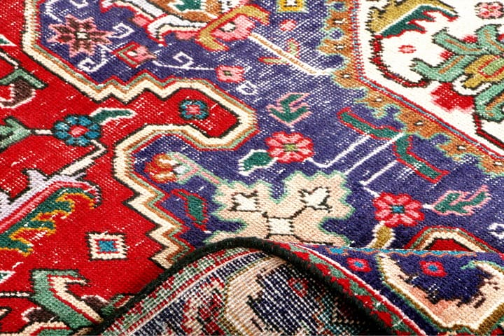 Käsinsolmittu Persialainen matto 230x330 cm Kelim - Punainen/Tummansininen - Persialainen matto - Itämainen matto