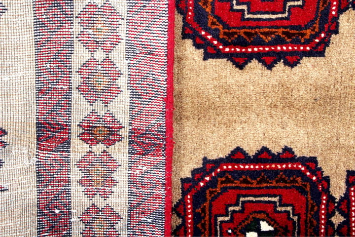 Käsinsolmittu Persialainen matto Varni 104x186 cm Kelim - Beige/Punainen - Persialainen matto - Itämainen matto