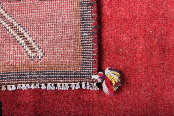 Käsinsolmittu Persialainen Villamatto 188x106 cm Kelim - Punainen - Persialainen matto - Itämainen matto