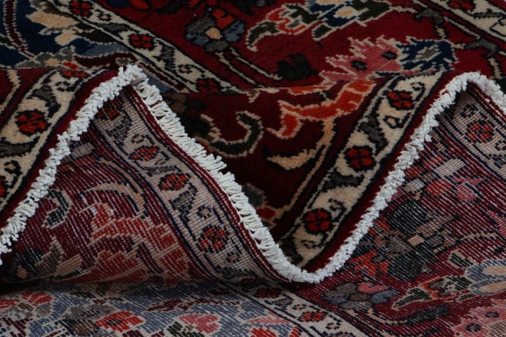 Käsinsolmittu persialainen matto 210x352 cm - Punainen/Beige - Persialainen matto - Itämainen matto
