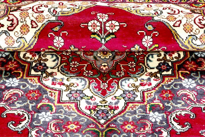 Käsinsolmittu Persialainen Patina matto 248x344 cm - Punainen/Beige - Persialainen matto - Itämainen matto