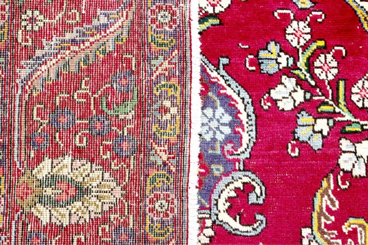 Käsinsolmittu Persialainen Patina matto 248x344 cm - Punainen/Beige - Persialainen matto - Itämainen matto