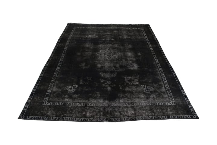Käsinsolmittu Persialainen Villamatto 276x376 cm Vintage - Tummanvihreä - Persialainen matto - Itämainen matto