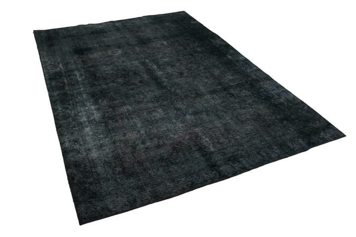 Käsinsolmittu Persialainen Villamatto 222x320 cm Vintage - Tummanvihreä - Persialainen matto - Itämainen matto