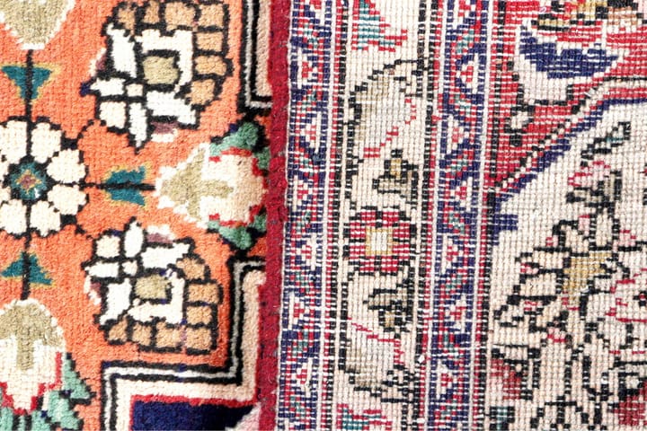 Käsinsolmittu Persialainen Patina matto 235x320 cm - Punainen/Vihreä - Persialainen matto - Itämainen matto