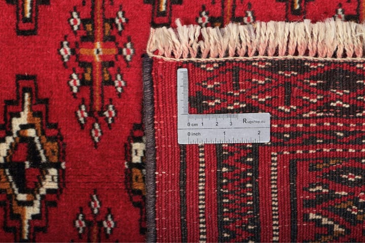 Käsinsolmittu persialainen matto 100x144 cm - Punainen - Persialainen matto - Itämainen matto