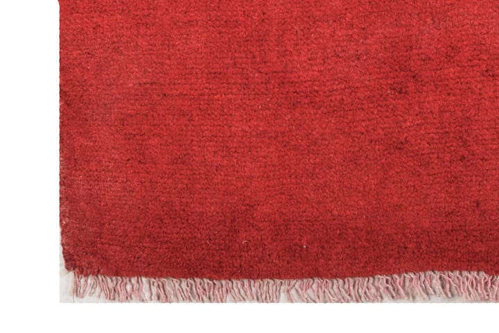 Käsinsolmittu Persialainen Villamatto 160x188 cm Gabbeh Shir - Punainen - Persialainen matto - Itämainen matto