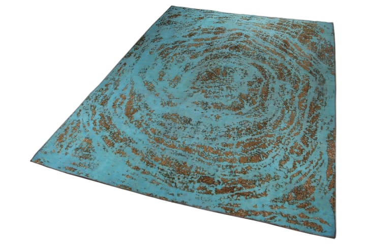 Käsinsolmittu Persialainen matto 285x378 cm Vintage - Sininen/Ruskea - Persialainen matto - Itämainen matto