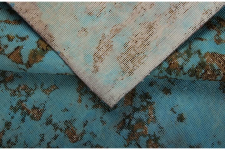 Käsinsolmittu Persialainen matto 285x378 cm Vintage - Sininen/Ruskea - Persialainen matto - Itämainen matto