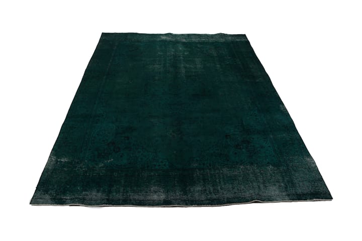 Käsinsolmittu Persialainen Villamatto 284x384 cm Vintage - Vihreä - Persialainen matto - Itämainen matto