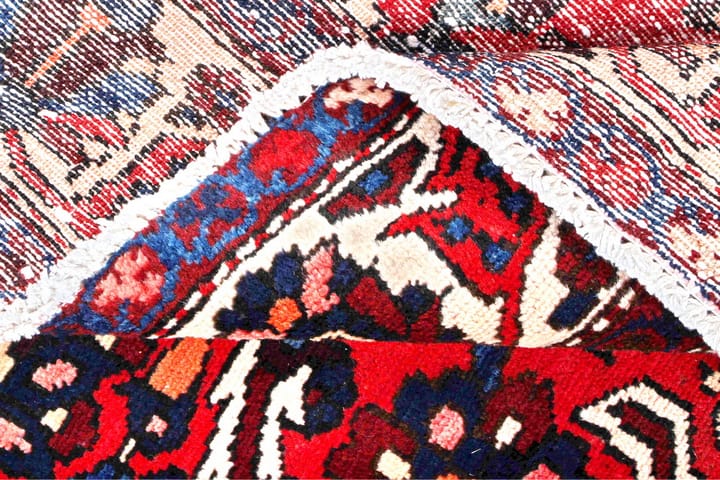 Käsinsolmittu persialainen matto 156x295 cm - Punainen/Beige - Persialainen matto - Itämainen matto