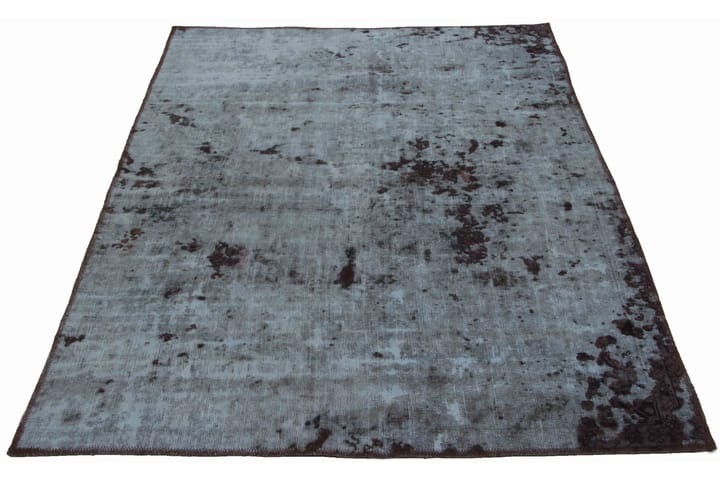 Käsinsolmittu Persialainen matto 128x188 cm Vintage - Sininen / Harmaa - Persialainen matto - Itämainen matto